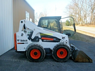 2016 BOBCAT S650 SKIDLOADER; A91 PACKAGE - CAB w/ HEAT & AC; ONLY 265 HOURS