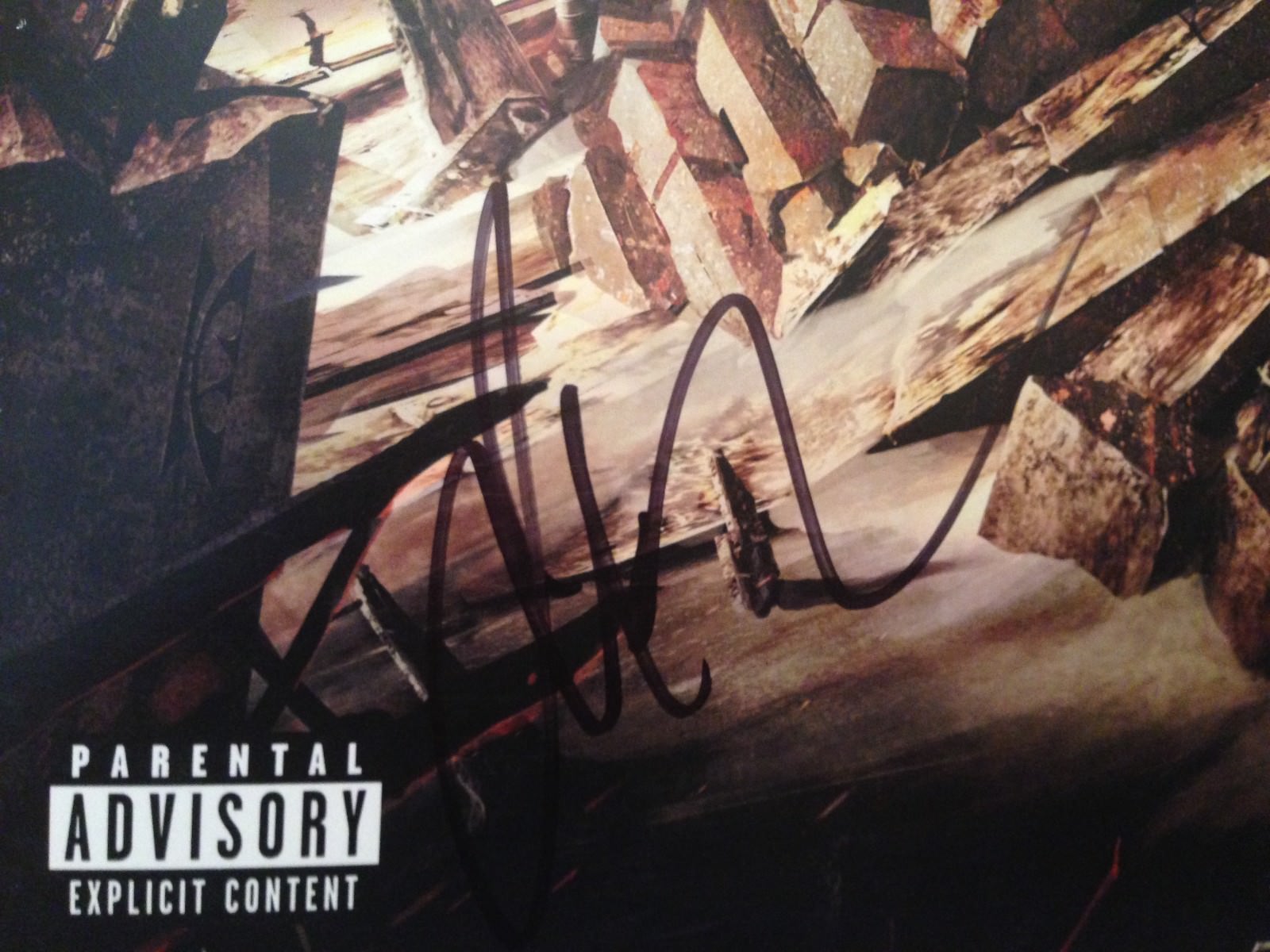 DISTURBED SIGNED IMMORTALIZED 12