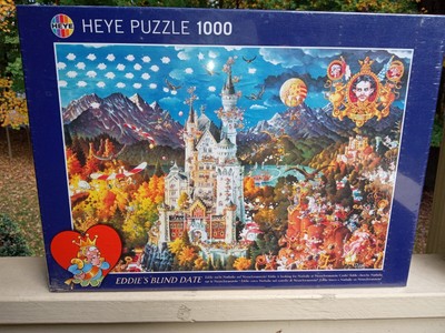 Heye 29069 Eddie's Blind Date Nathalie  1000 Piece Jigsaw Puzzle New Sealed 2005
