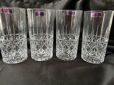 Marquis By Waterford Brady Hi Ball Set 4 Verre #40018562 NEW Germany