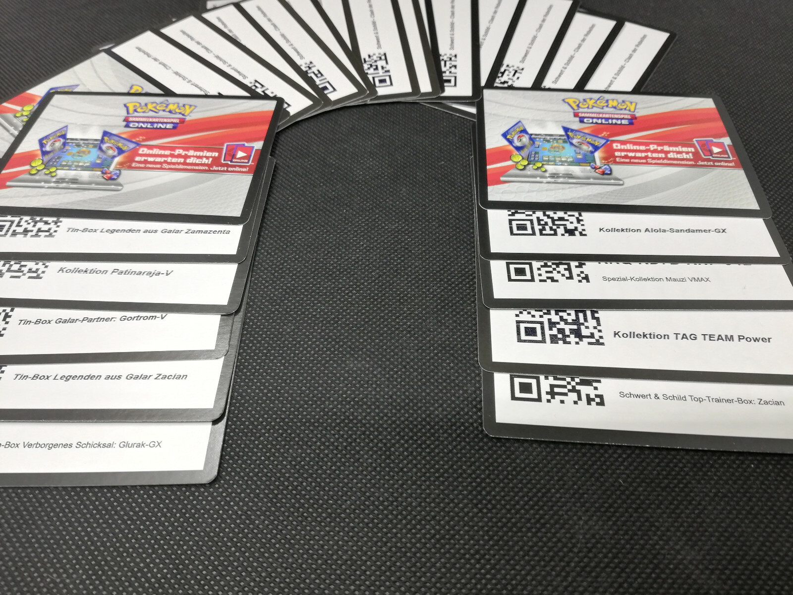 26x Pokemon Online TCG Codes  Clash der Rebellen GLURAK GX  usw ANSCHAUEN TOP