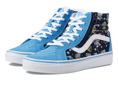 Обувь для мальчиков Vans Kids Sk8-Hi Reissue Side Zip (Little Kid)