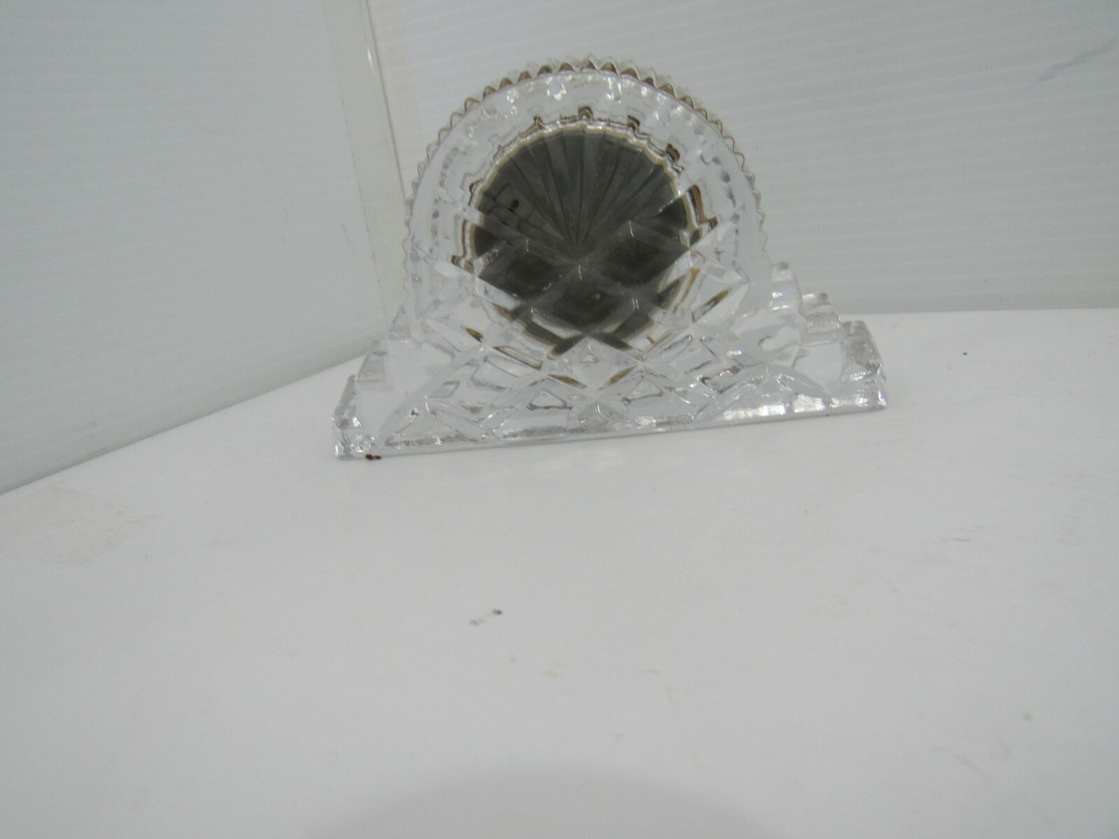 Godinger Crystal Legends Quartz Crystal Desk Clock