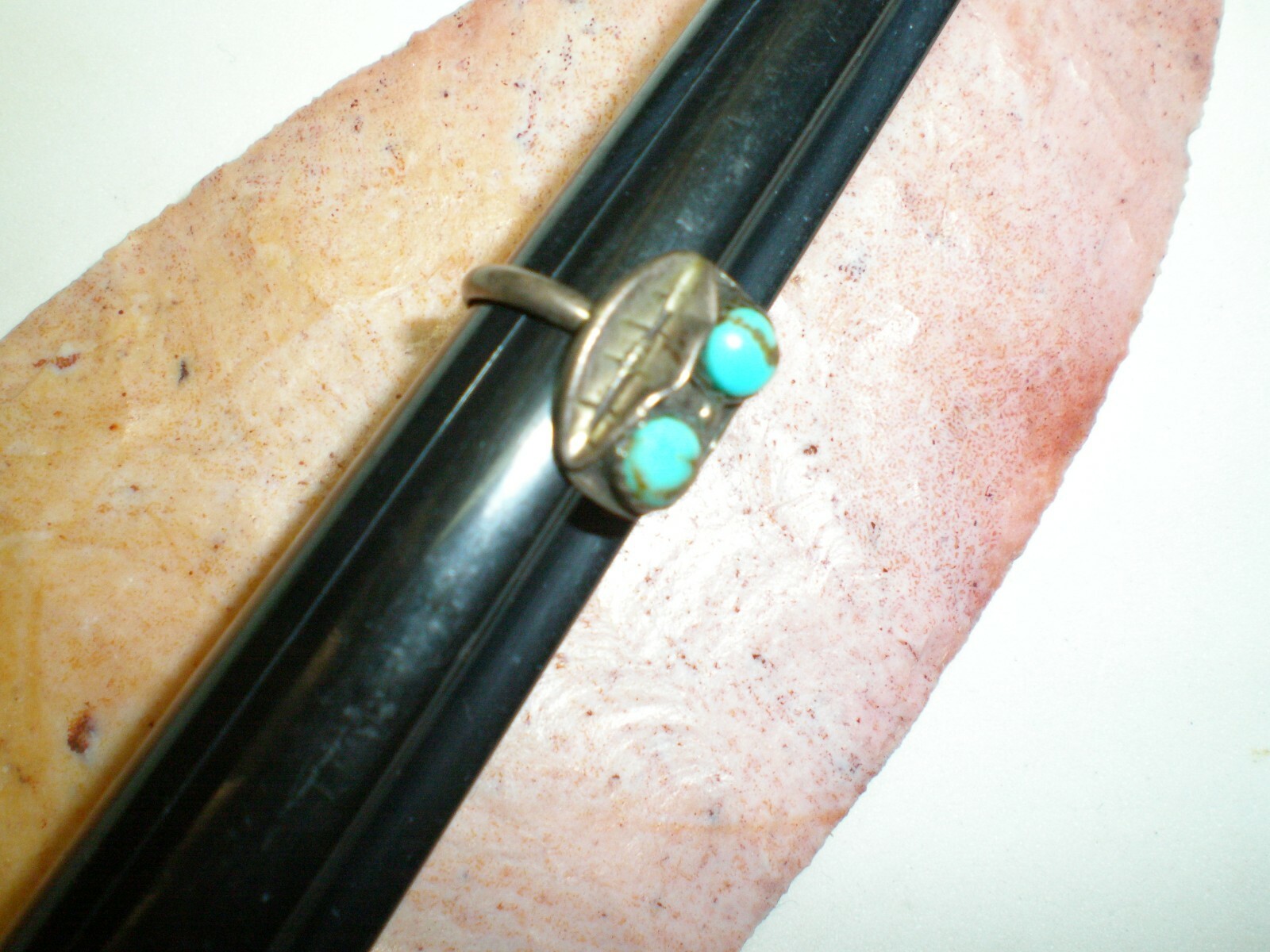 ring turquoise stones  size 3