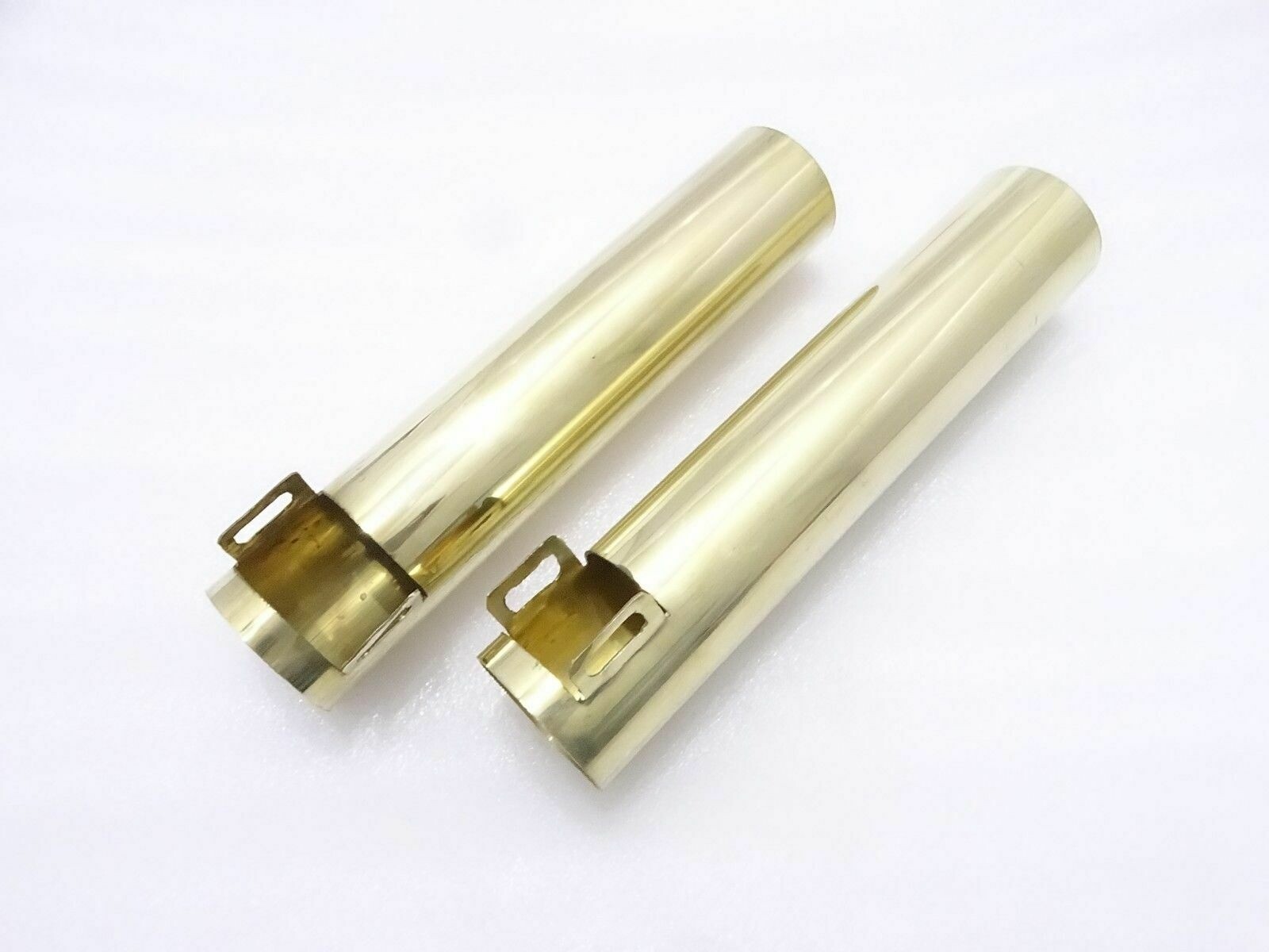 LONG FORK COVER TUBE BRASS FOR ROYAL ENFIELD Early MODEL
