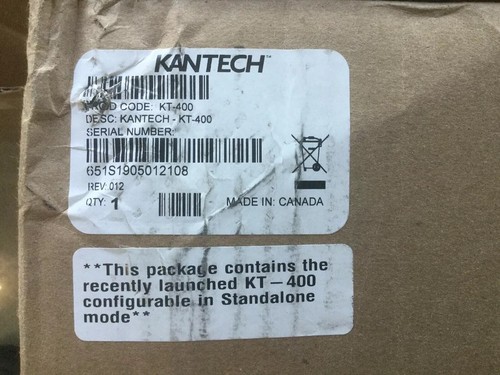 (1) New / Factory Fresh - Kantech KT-400 Door Controller ( NIB )