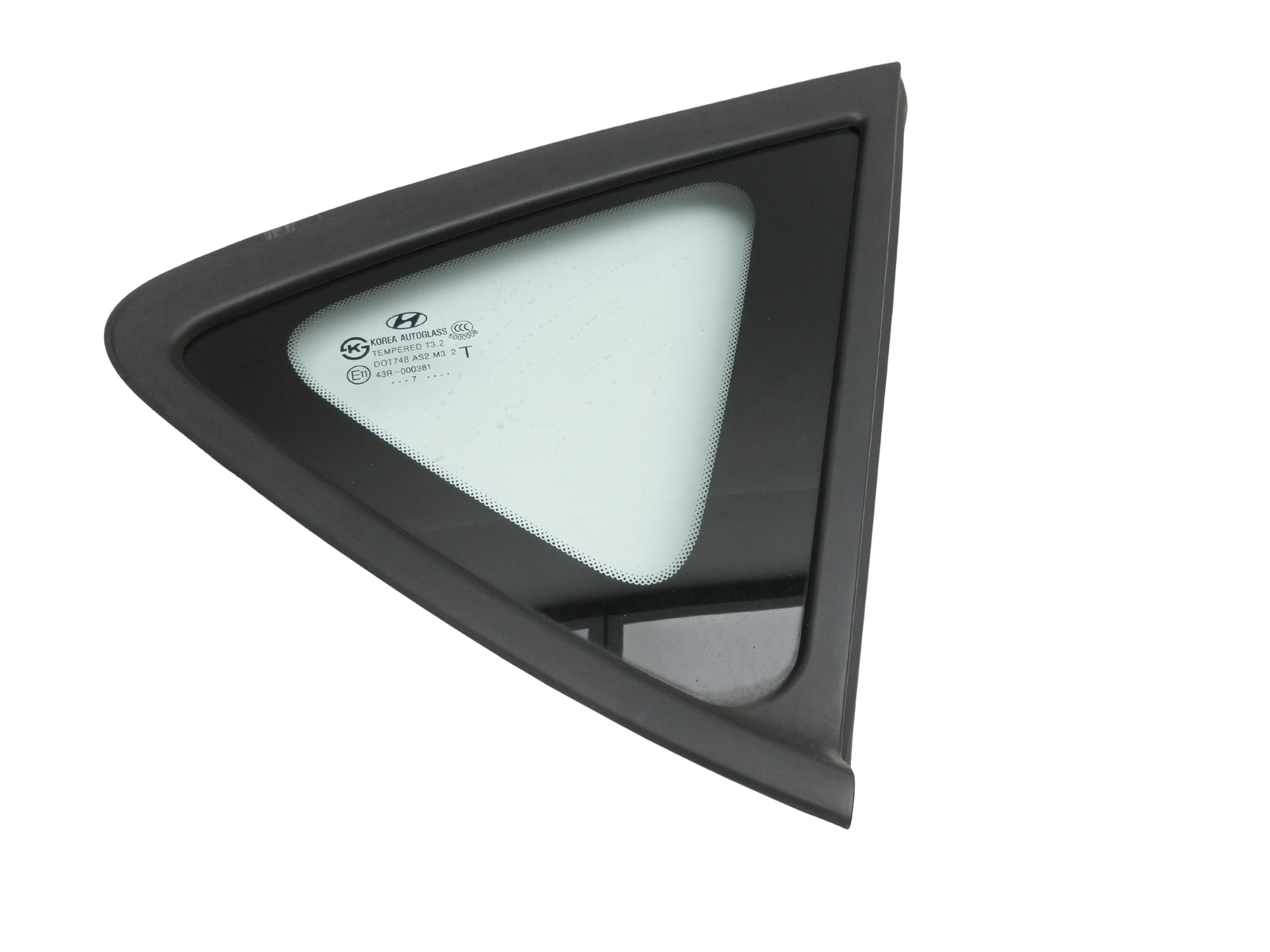 Hyundai I30 FD 07-11 5T Seitenscheibe Dreieck Scheibe Rechts Hinten  - Bild 1