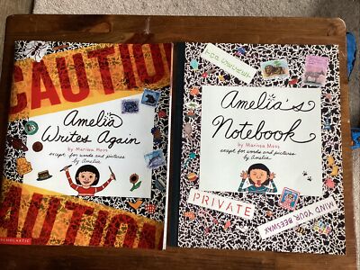 Amelia's Notebook (1995)  And Amelia Writes Again (1996) By Marissa Moss