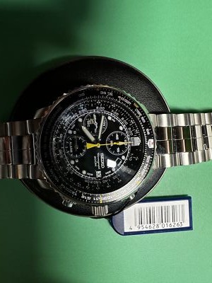 SEIKO Flightmaster SNA411 SNA411P1 Chronograph Mens Aviation SEIKO Flightmaster SNA411 SNA411P1 Chronograph Mens Aviation