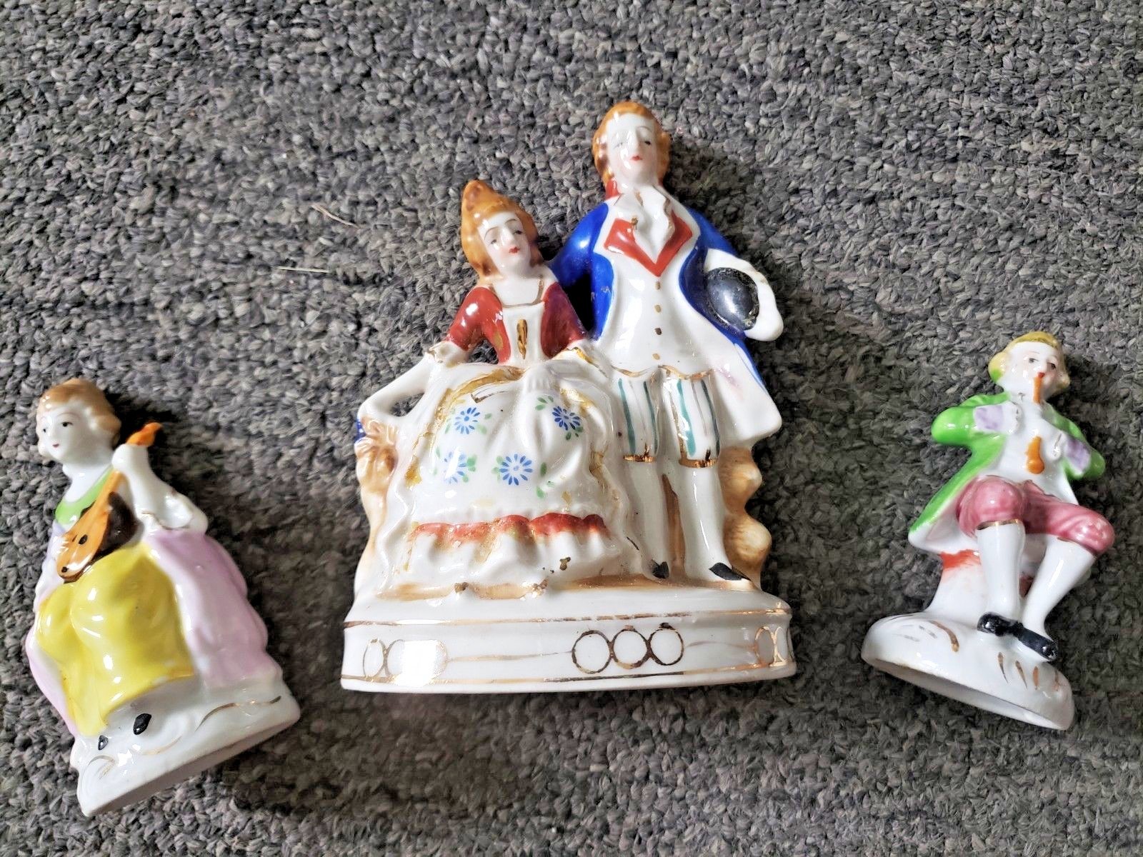 【MIOJ】鉄道模型（made in occupied Japan） Set of 3 Vintage Made in Occupied Japan Figurines | eBay