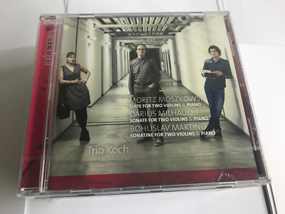 Moritz Moszkowski: Suite for Two Violins & Piano CD NEW SEALED 8711801015439