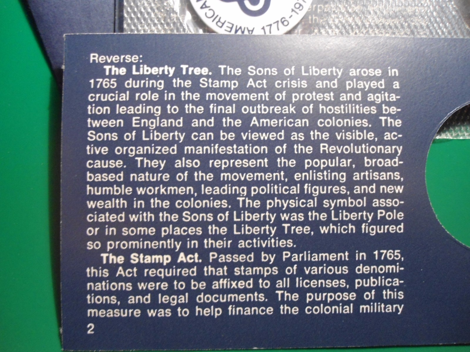 Lot of 3 Bicentennial Medals with Stamps and 6 Uncirculated 2004 Nickels.