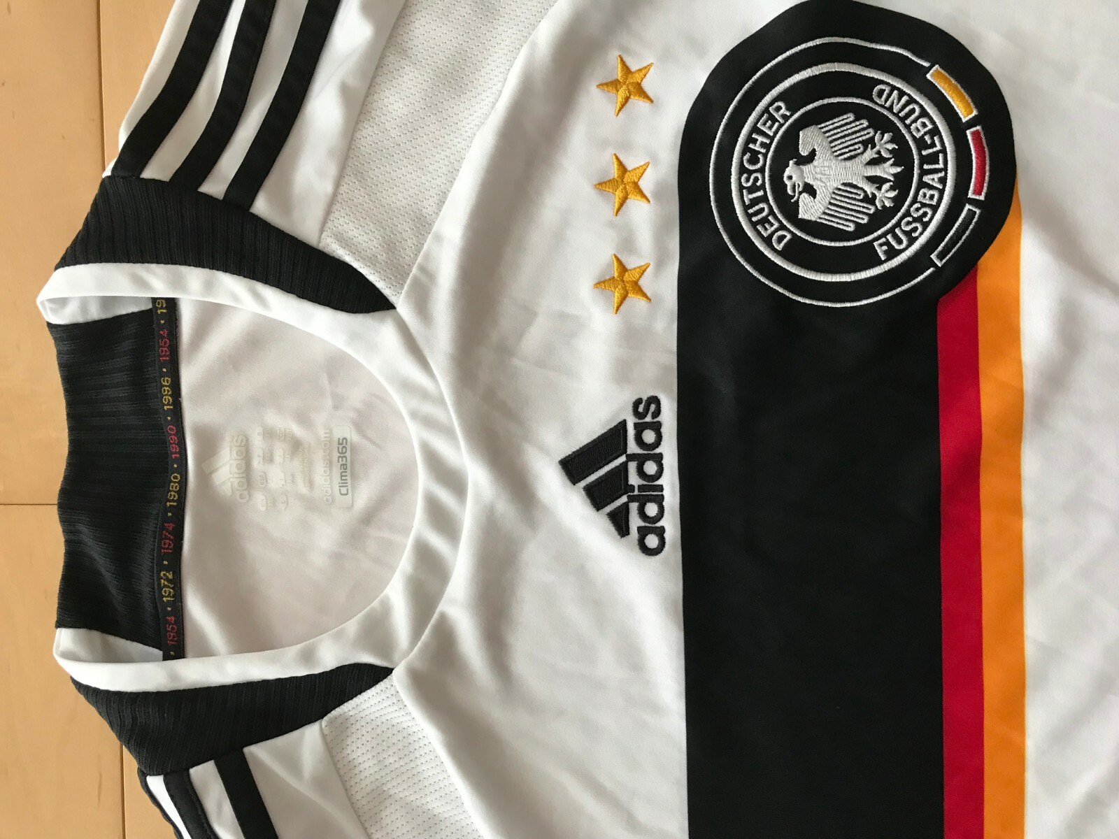 VTG XL Mens Germany NATIONAL Team FOOTBALL Adidas SHIRT 2008/2009 Soccer JERSEY