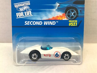 Hot Wheels SECOND WIND #527 Made in India - Inspired by Speed Racer MACH 5! 1997