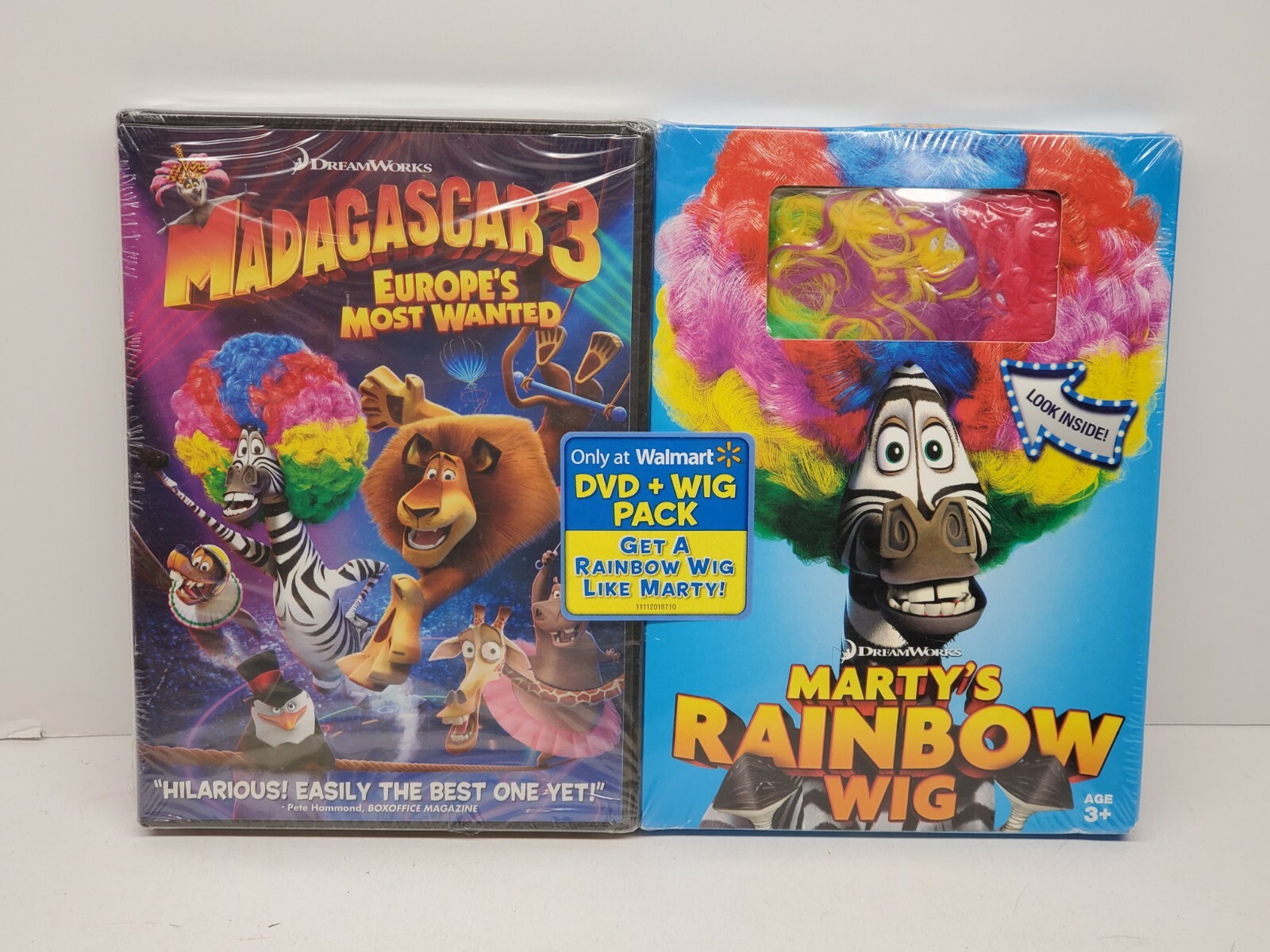 Brand New Madagascar 3: Europe's Most Wanted DVD + Bonus