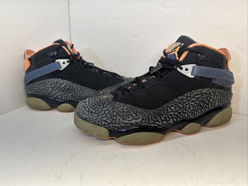 Nike Air Jordan 6 Rings 'Elephant' 322992-025 Atomic Orange