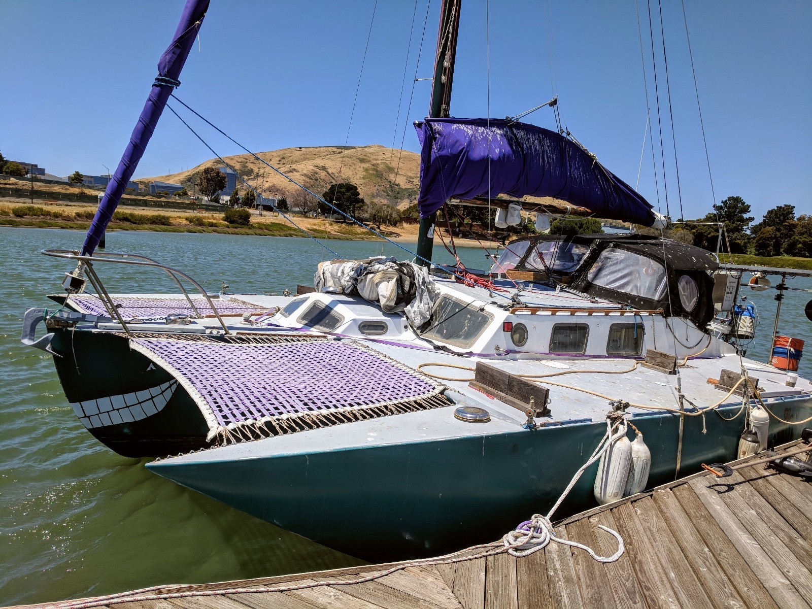 1969 Hedley Nicol Homemade 29' Islander Trimaran Sailboat - California