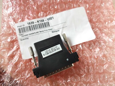 NCR 1639-K158 CN10328 DB25 RJ45 Serial Printer Adapter for Aloha Radiant Systems