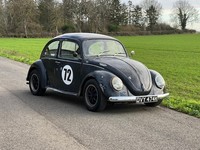 1972 Volkswagen Beetle 1600 twin carbs, alloys, new interior, patina.