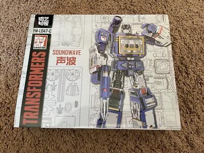Transformers G1 MU Metal Model - SOUNDWAVE (YM-L047-C)