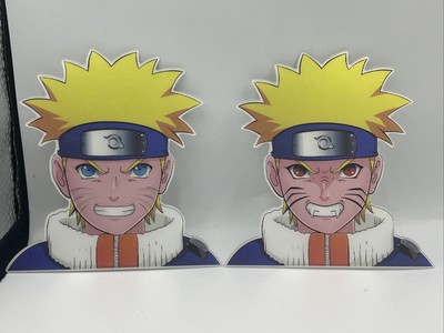 Naruto Shippuden 3D Anime Lenticular Motion Sticker Peeker Car Decal 5 x5 