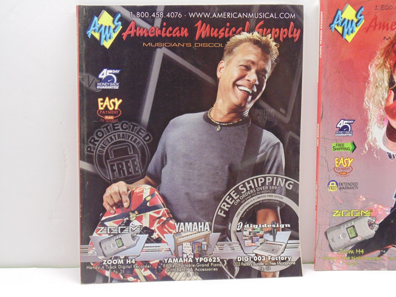 American Musical Supply Catalog 2008-2009 Back Issues Lot 4 Issues Cool Lot F/S