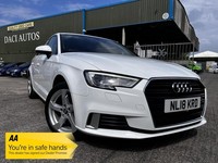 2018 Audi A3 1.0 TFSI Sport Sportback 5dr Petrol Manual Euro 6 (s/s) (116 ps) Ha