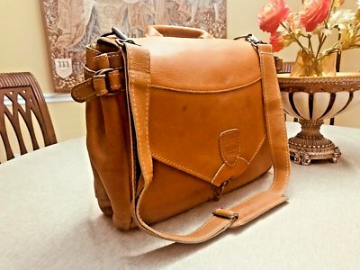 Leather postal messenger bag sale
