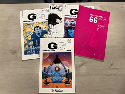 GENERATION GONE 1-5! IMAGE MINISERIES! ALES KOT/ANDRE ARAUJO!
