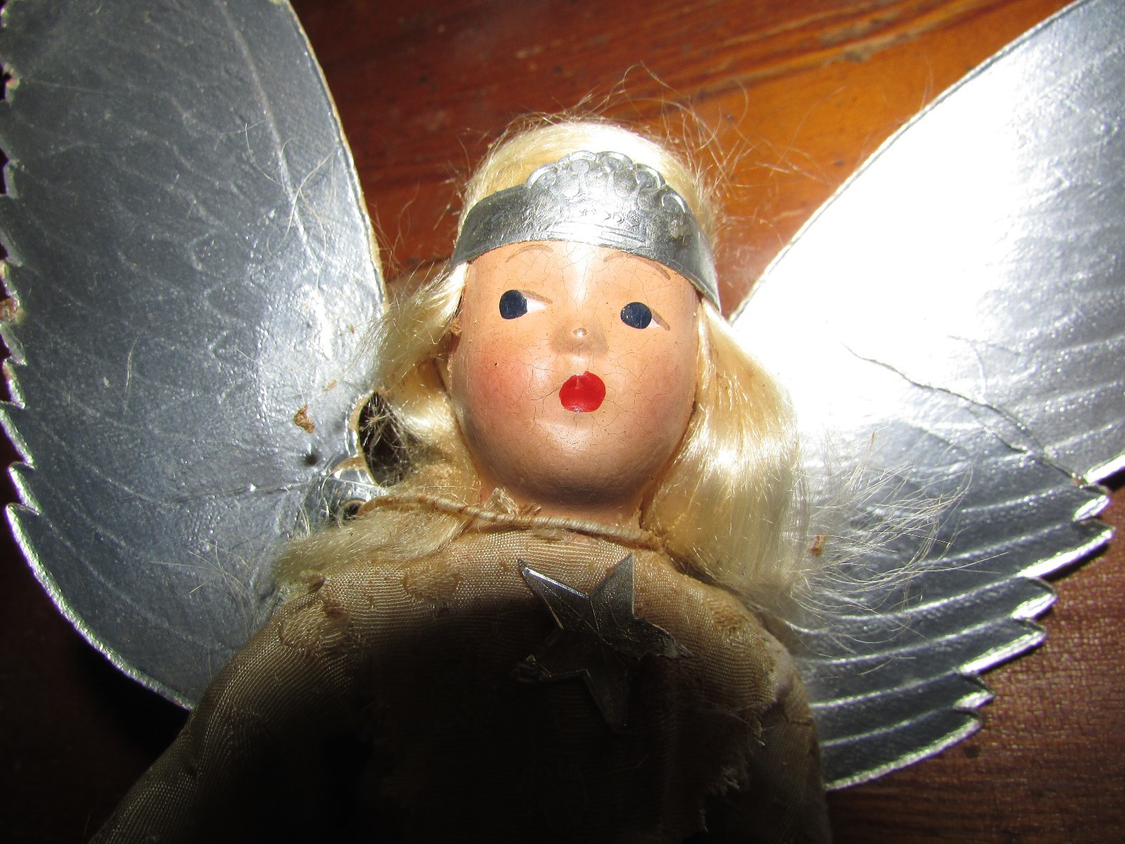 1940S VINTAGE CHRISTMAS TREE TOPPER DOLL