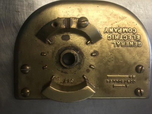 Antique Brass Genral Electric Throttle Control