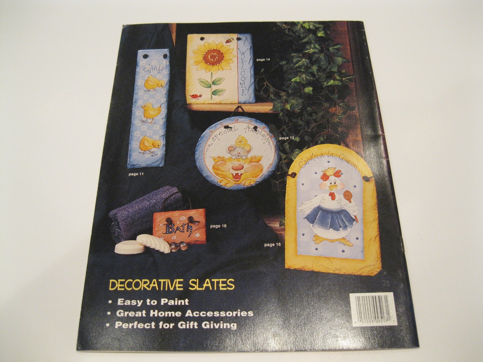 SIMPLY SLATED Painting Book by Pat Wooster + MOO OINK MOO