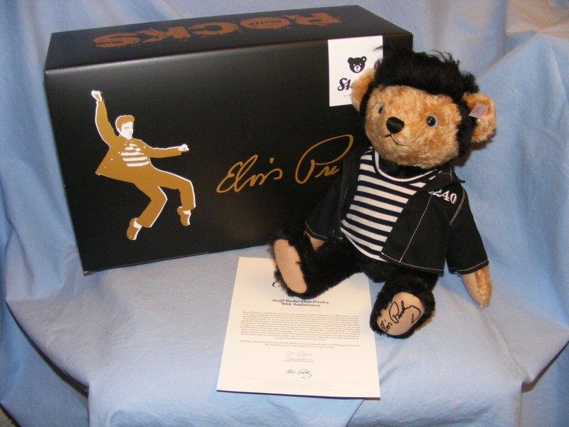 Steiff Elvis Presley Steiff Rocks 356261 ÉDition LimitéE Tout Neuf En Stock