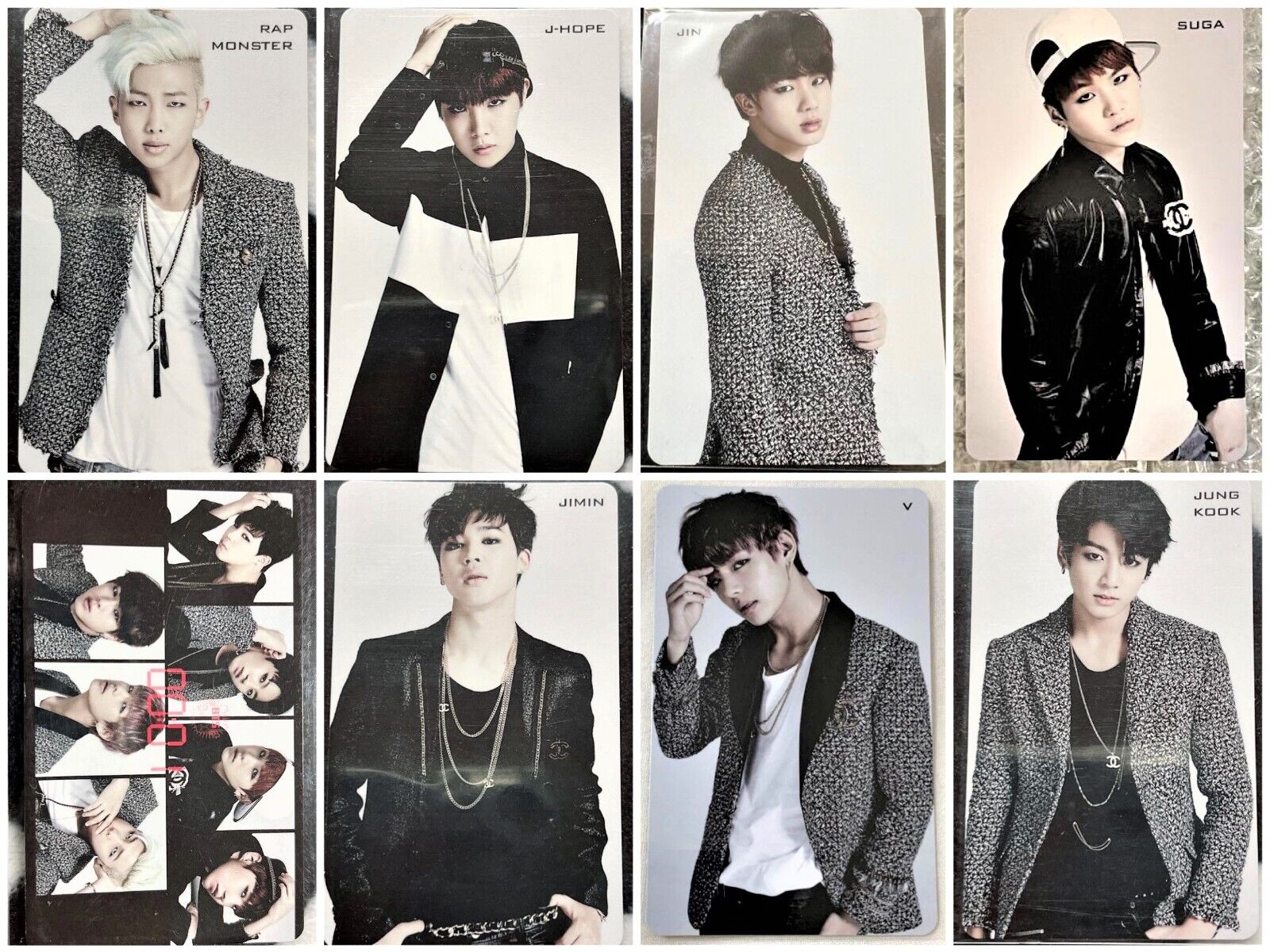 BTS WAKE UP Japan Limited Official Photocard RM J-HOPE JIN BTS WAKE UP Japan Limited Official Photocard RM J-HOPE JIN