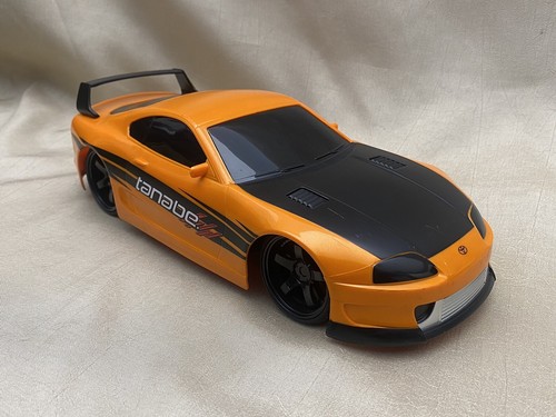 Jada Toys Tanabe Orange 1995 Toyota Supra USB Collectable