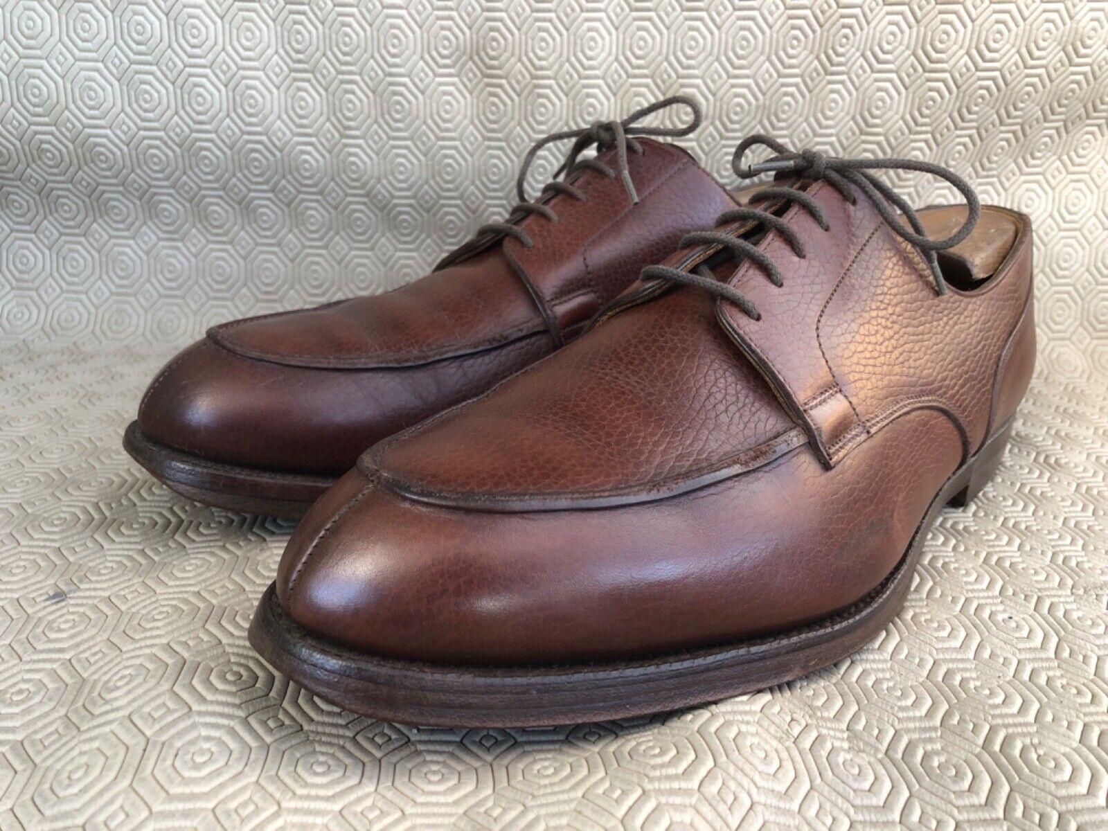 PEAL Co x Brook Brothers Brown Grain Leather Algonquin Split PEAL Co x Brook Brothers Brown Grain Leather Algonquin Split