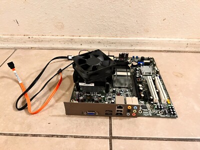 Dell/FOXCONN G33M02 Motherboard Intel Core 2 Duo 2.00GHz CPU SLA98 +Heatsink/fan