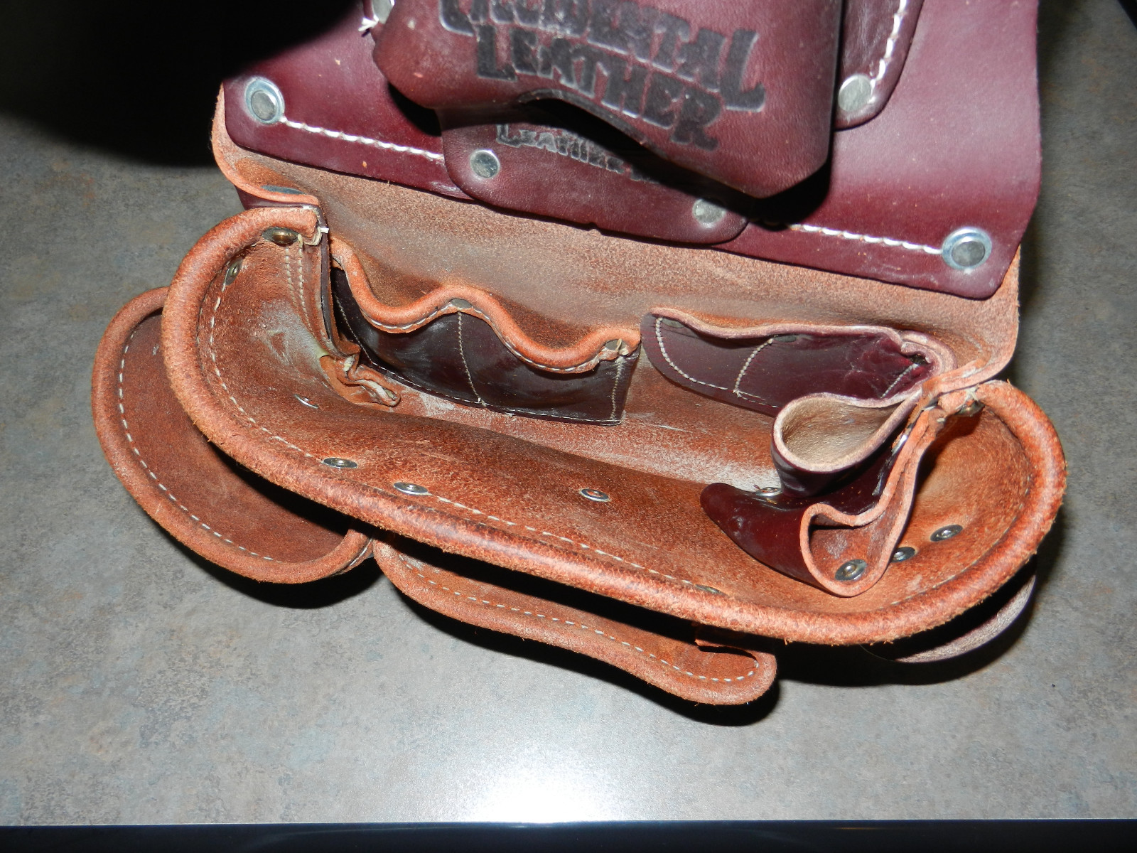 Occidental Leather 5018DB 3 Pouch Pro Tool Bag. New condition.