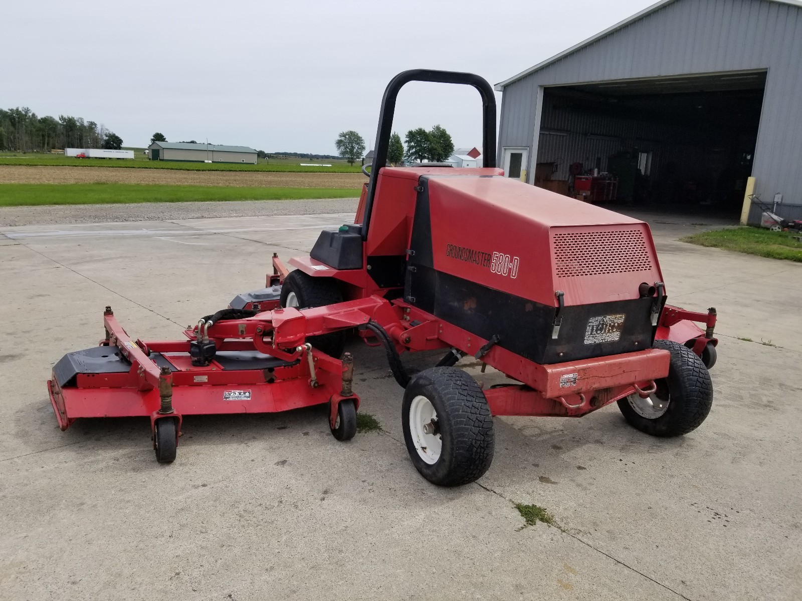 Toro 580 D Wide area mower WAM  Diesel