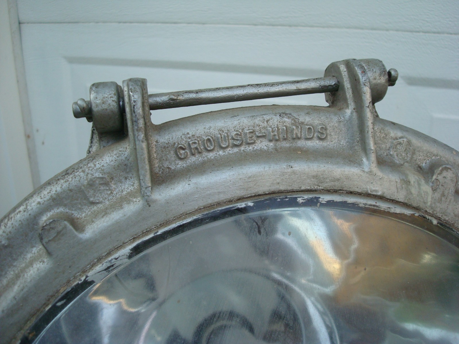 Antique Vintage Navy Maritime Industrial Crouse Hinds Spotlight Search Light