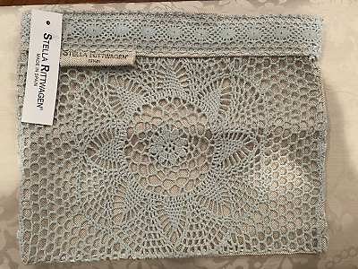STELLA RITTWAGEN Embroidered Clutch Bag NWT eBay