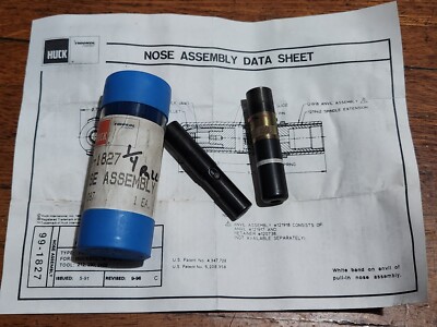 Huck Tool Part 99-1827 Nose Assembly