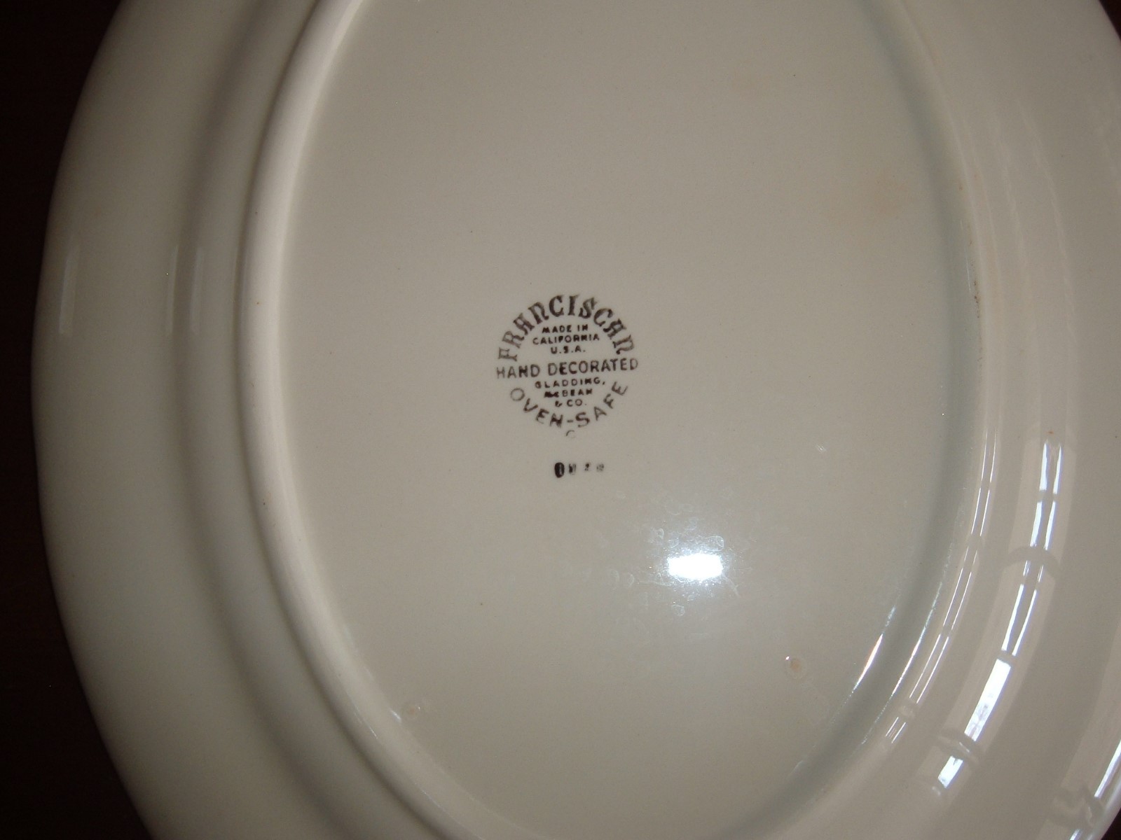 Franciscan Desert Rose Oval Serving Platter -14.25