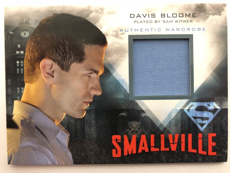 Smallville Seasons 7 10 David Bloome Blue Shirt Wardrobe Costume Card M10