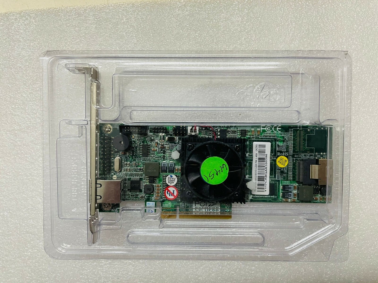 ARECA ARC1222-SAS 4-PORT SAS RAID CONTROLLER PCI-E ARC-1222