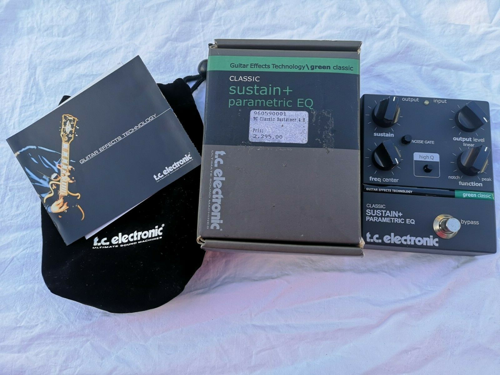 TC ELECTRONIC CLASSIC SUSTAIN PLUS PARAMETRIC EQ - FREE NEXT
