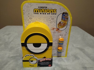 Minions: The Rise Of Gru Splat ems   Carrying Case +2 Minion  Illumination ~NEW