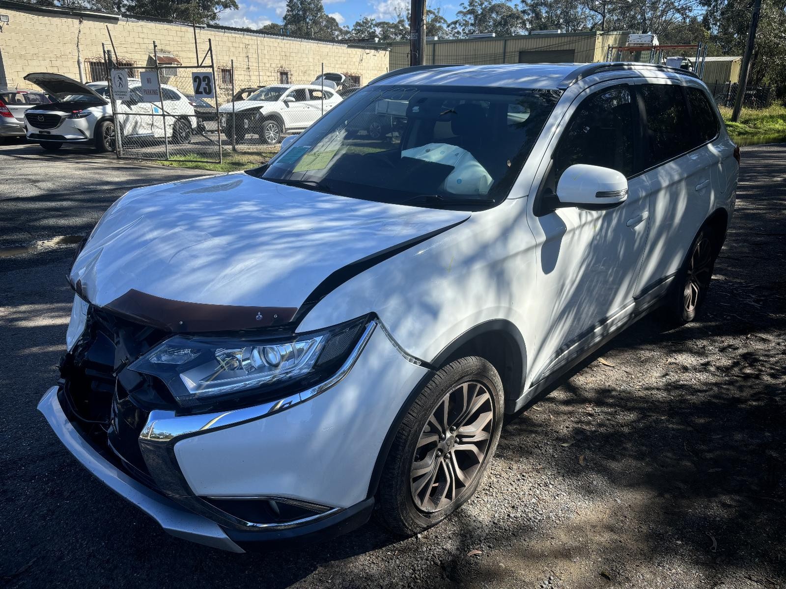 2016 Mitsubishi Outlander INTERIOR MIRROR ZK-ZL STANDARD TYPE 01/15-07/21 15 16 17 image 3