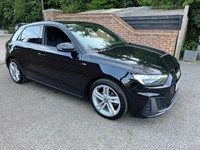 2019 (19) AUDI A1 S LINE 30 TFSI 5 DOOR HATCHBACK PETROL MANUAL + BLACK