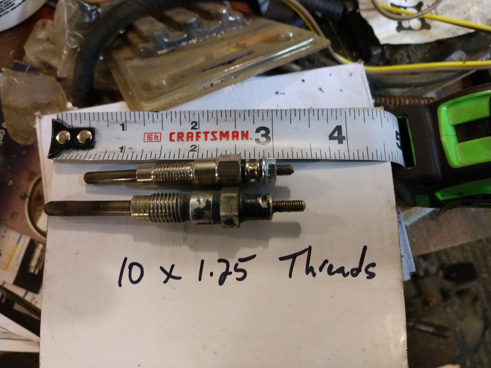 Glow Plug For Kubota 1907765510, V2403, V2203, V2003, D1503, D1403